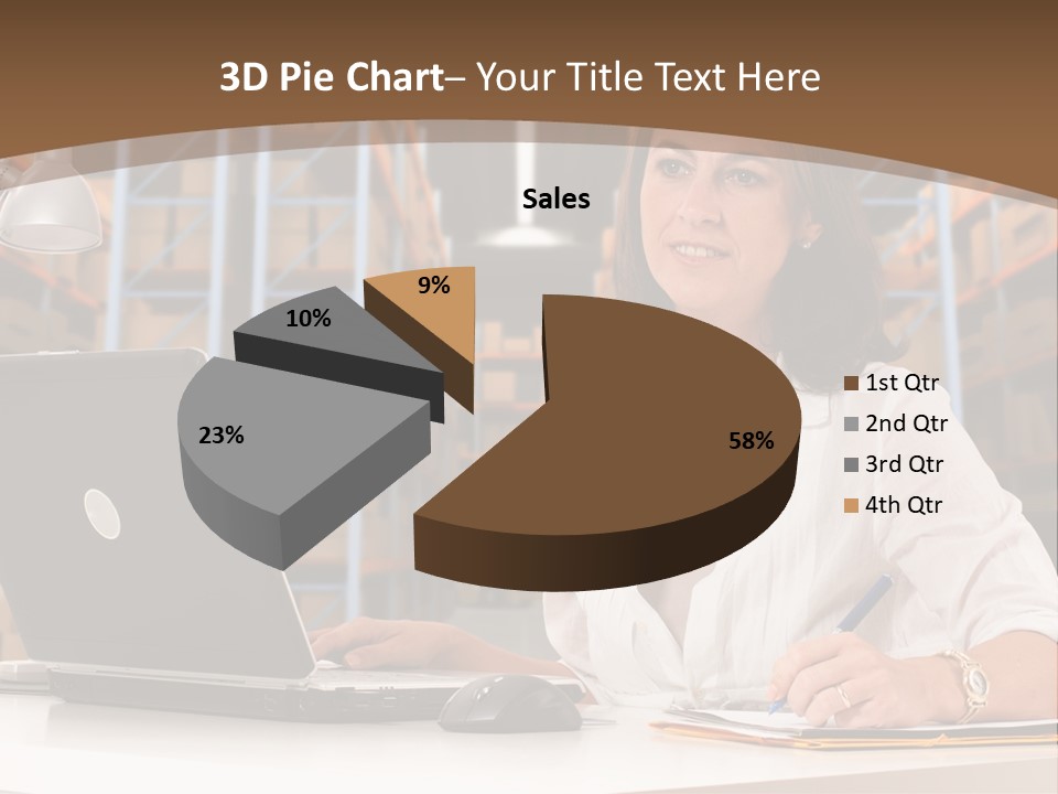 Stacking Crate Cargo PowerPoint Template
