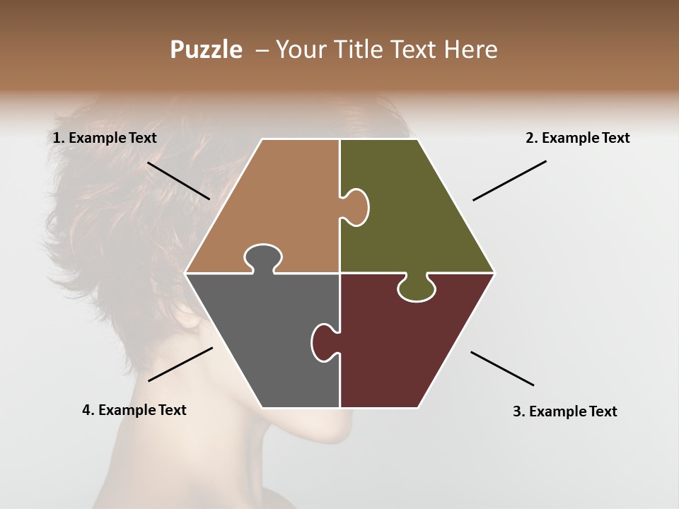 Lipstick Beauty Hairstyle PowerPoint Template