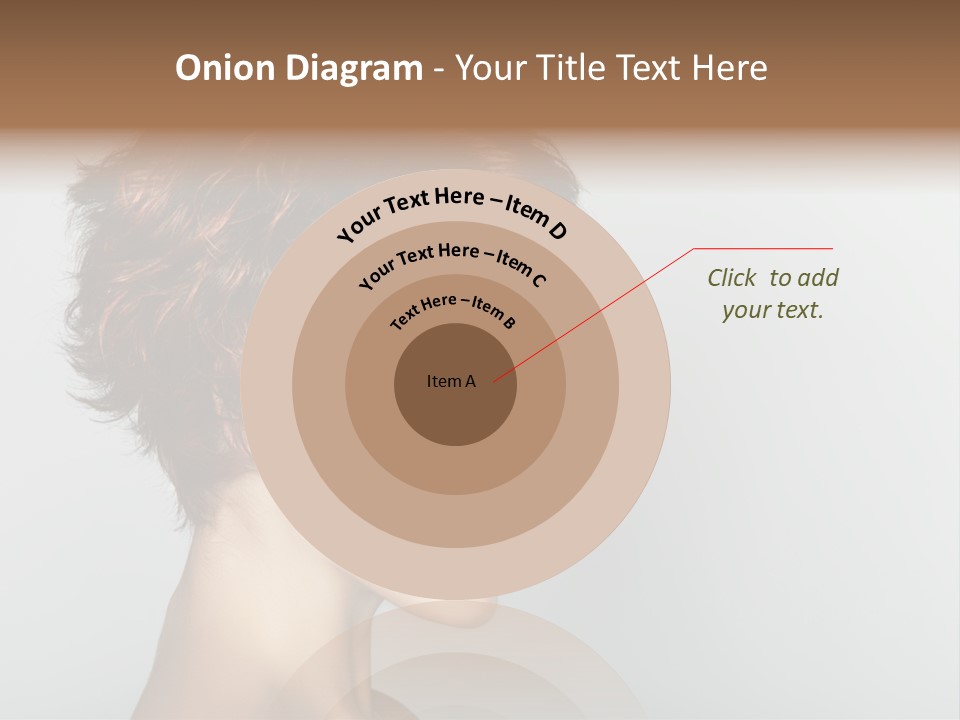 Lipstick Beauty Hairstyle PowerPoint Template