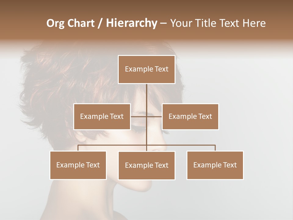 Lipstick Beauty Hairstyle PowerPoint Template