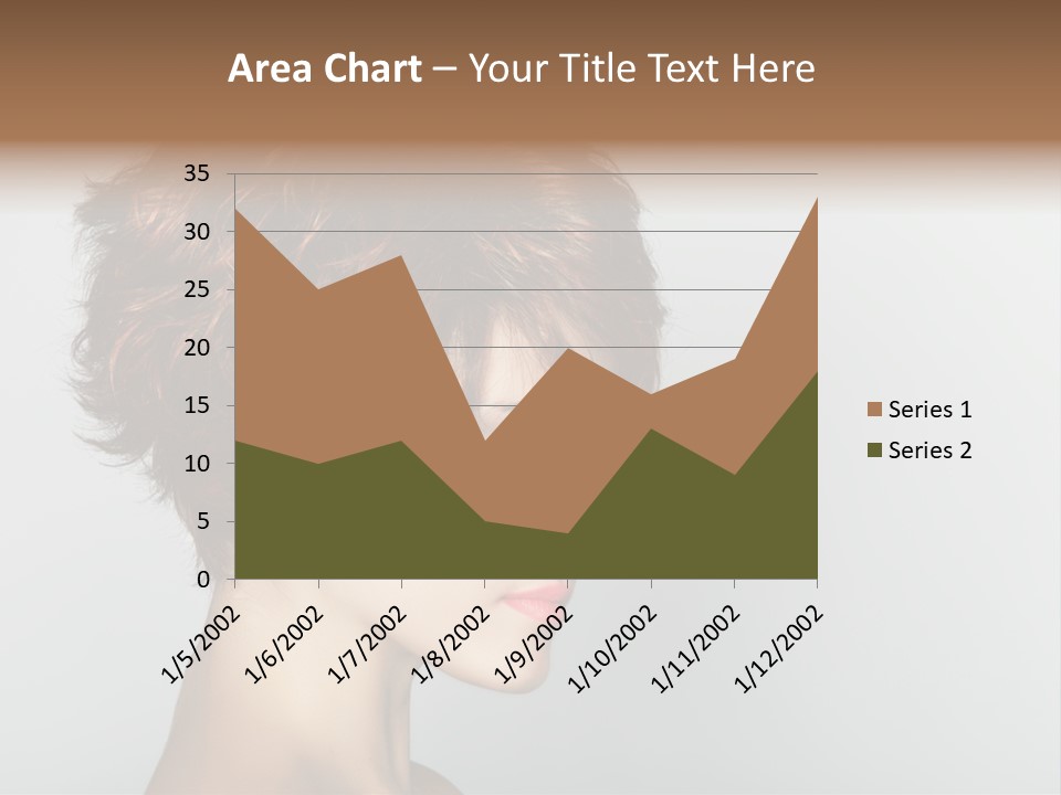 Lipstick Beauty Hairstyle PowerPoint Template
