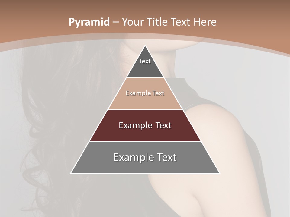 Posing Beauty Pretty PowerPoint Template