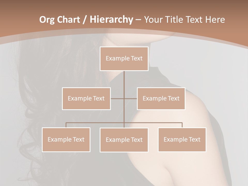 Posing Beauty Pretty PowerPoint Template