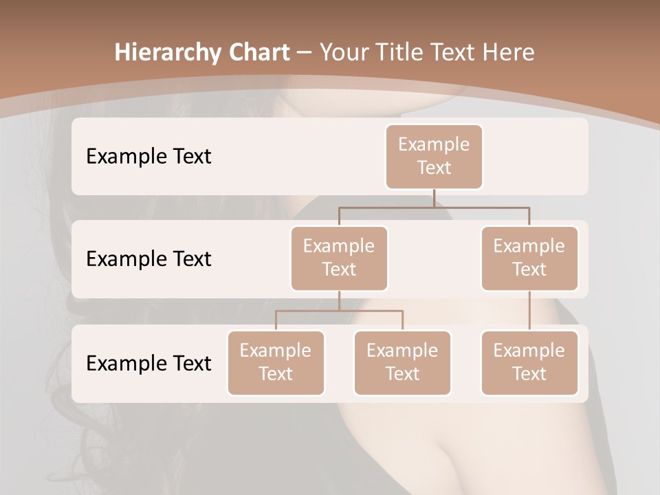 Posing Beauty Pretty PowerPoint Template