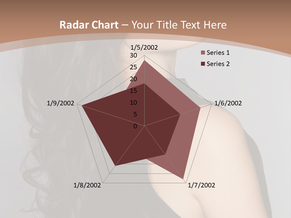 Posing Beauty Pretty PowerPoint Template