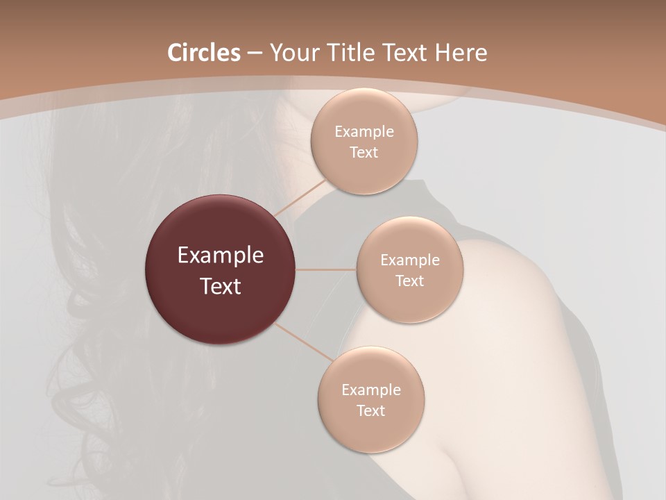 Posing Beauty Pretty PowerPoint Template