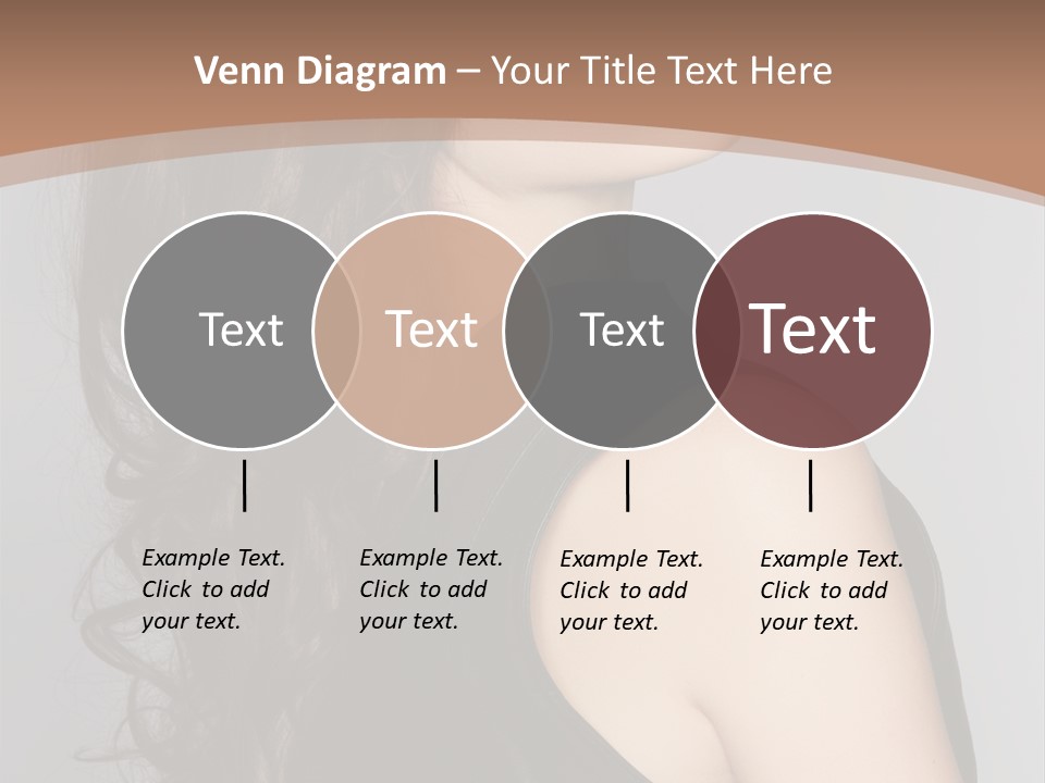 Posing Beauty Pretty PowerPoint Template