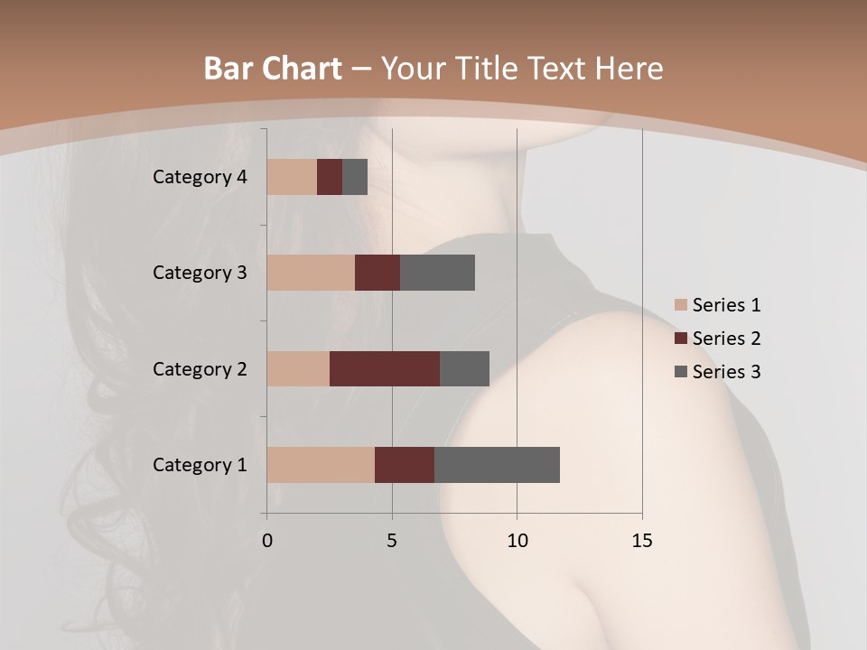 Posing Beauty Pretty PowerPoint Template