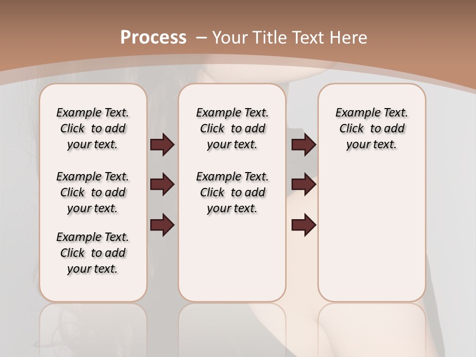 Posing Beauty Pretty PowerPoint Template