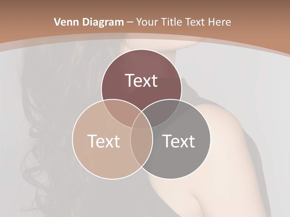 Posing Beauty Pretty PowerPoint Template