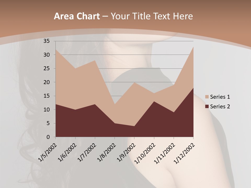 Posing Beauty Pretty PowerPoint Template
