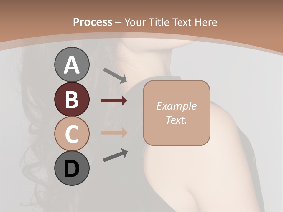 Posing Beauty Pretty PowerPoint Template