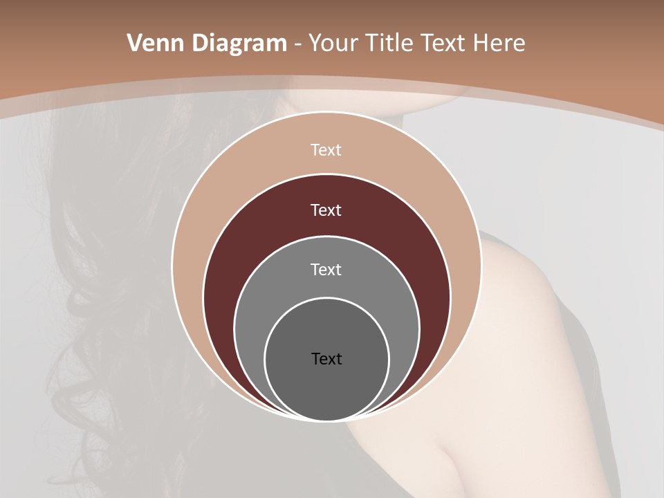 Posing Beauty Pretty PowerPoint Template