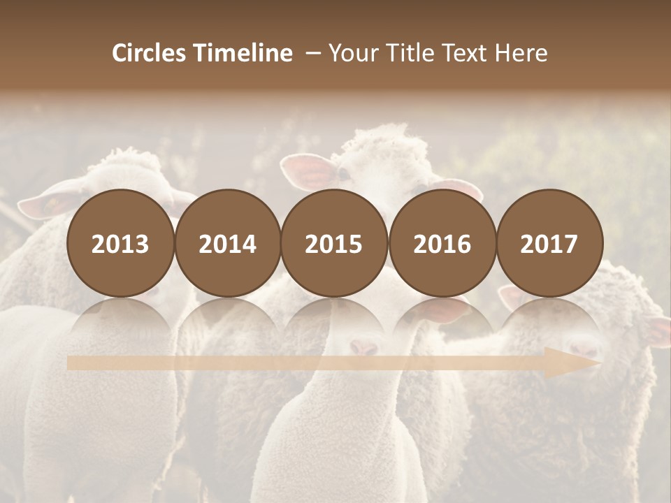 Nature Mob Ovine PowerPoint Template