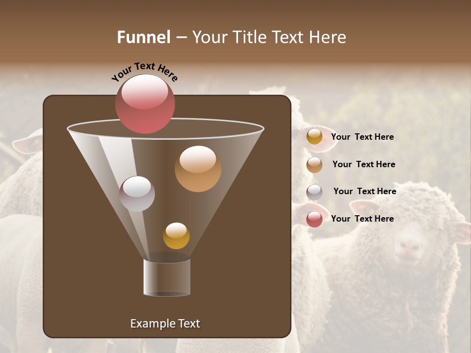 Nature Mob Ovine PowerPoint Template