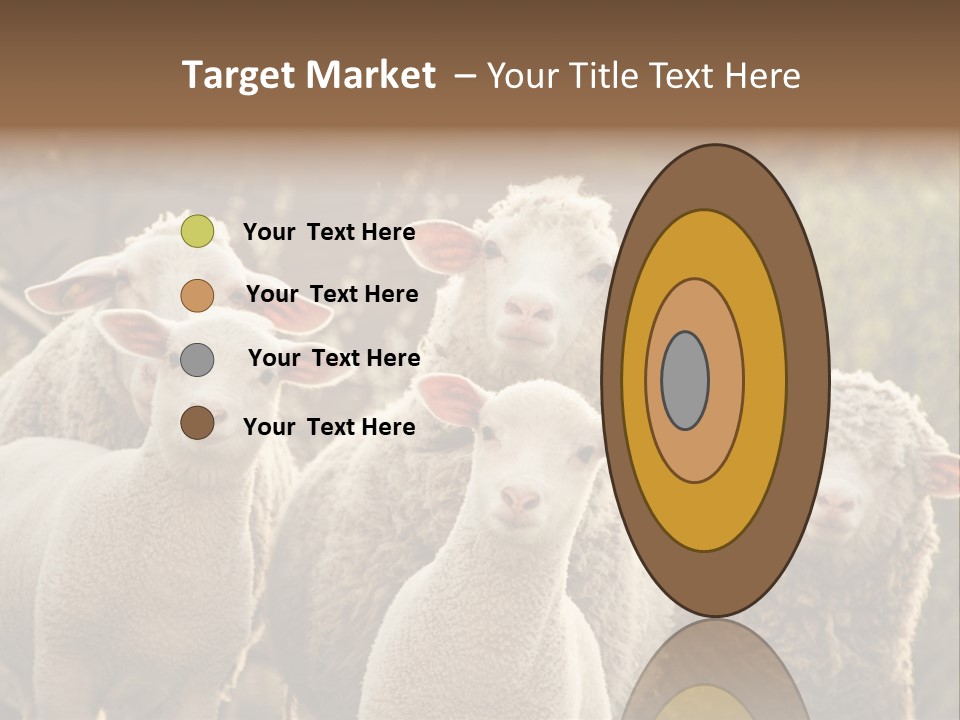 Nature Mob Ovine PowerPoint Template