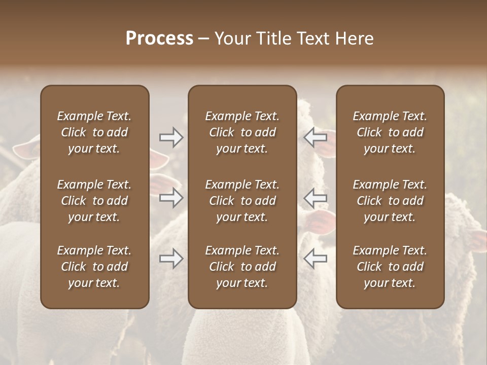 Nature Mob Ovine PowerPoint Template