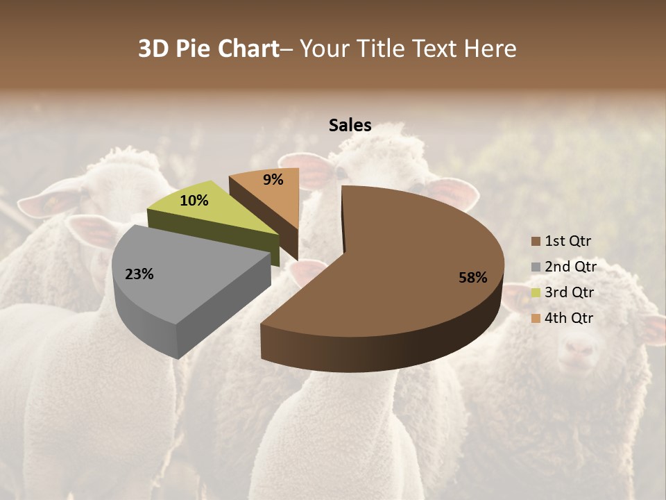 Nature Mob Ovine PowerPoint Template