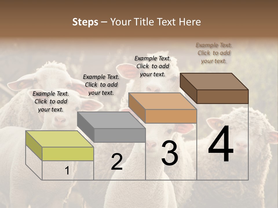 Nature Mob Ovine PowerPoint Template
