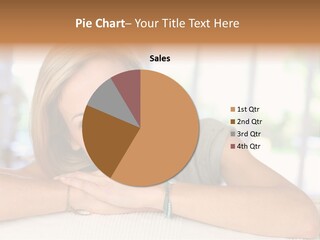 Middle Smile Sofa PowerPoint Template