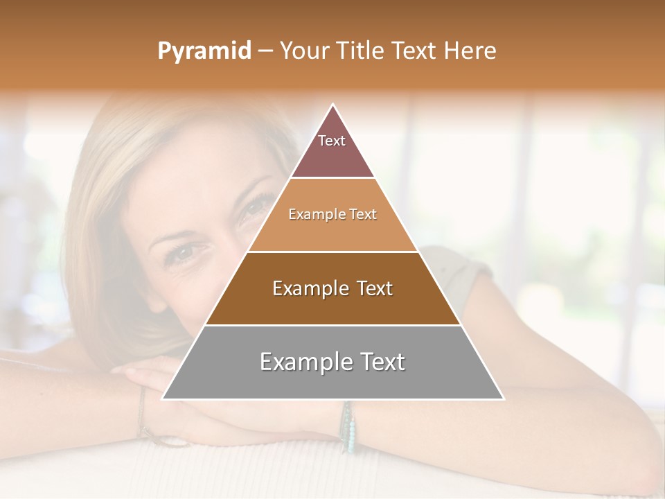 Middle Smile Sofa PowerPoint Template