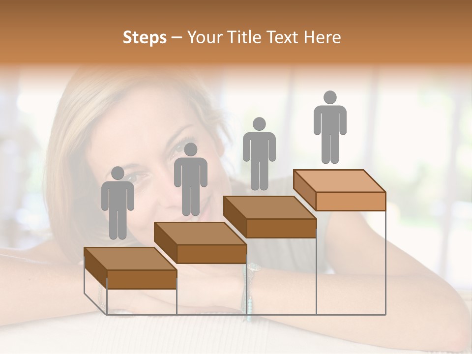 Middle Smile Sofa PowerPoint Template