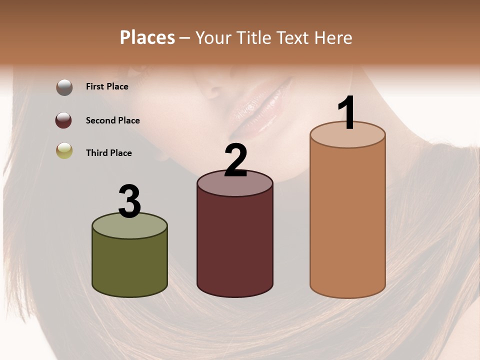 Hair Eyes Human PowerPoint Template