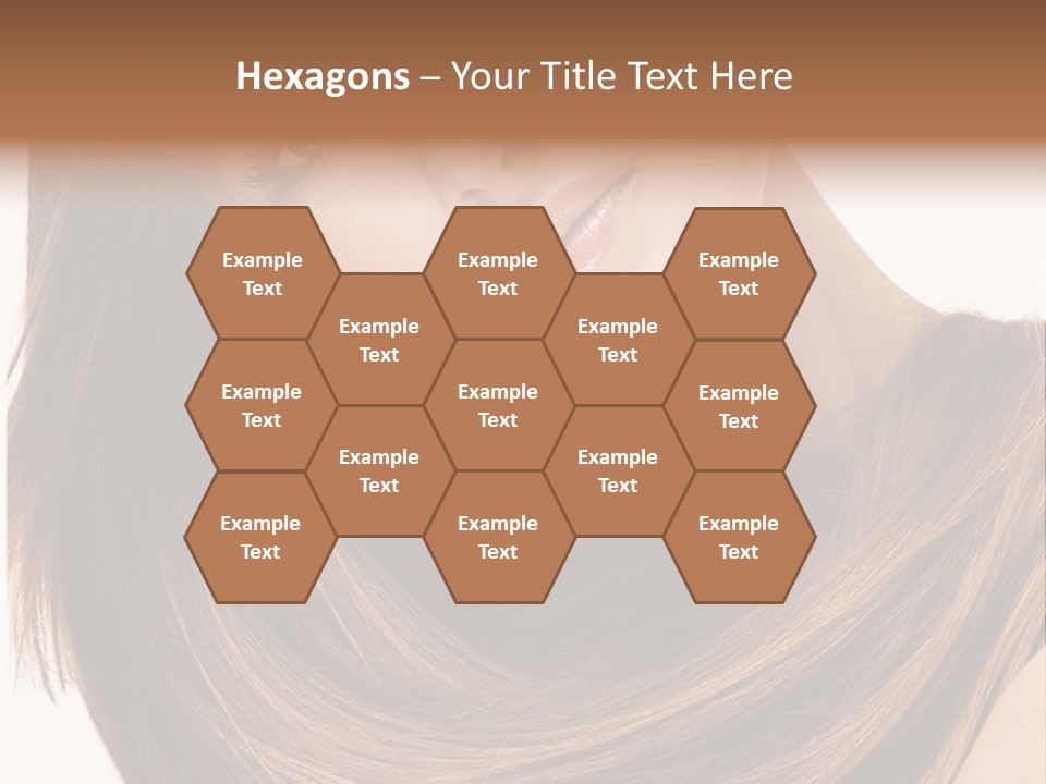 Hair Eyes Human PowerPoint Template