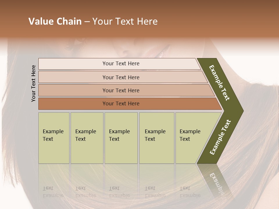 Hair Eyes Human PowerPoint Template