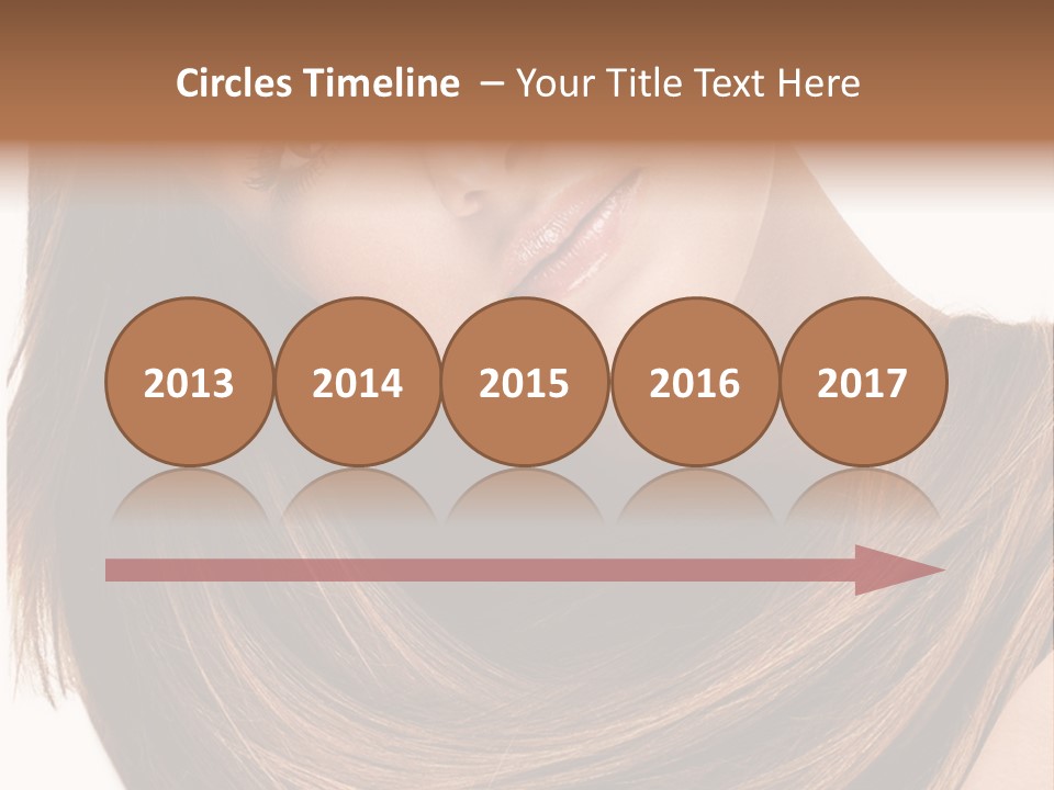 Hair Eyes Human PowerPoint Template