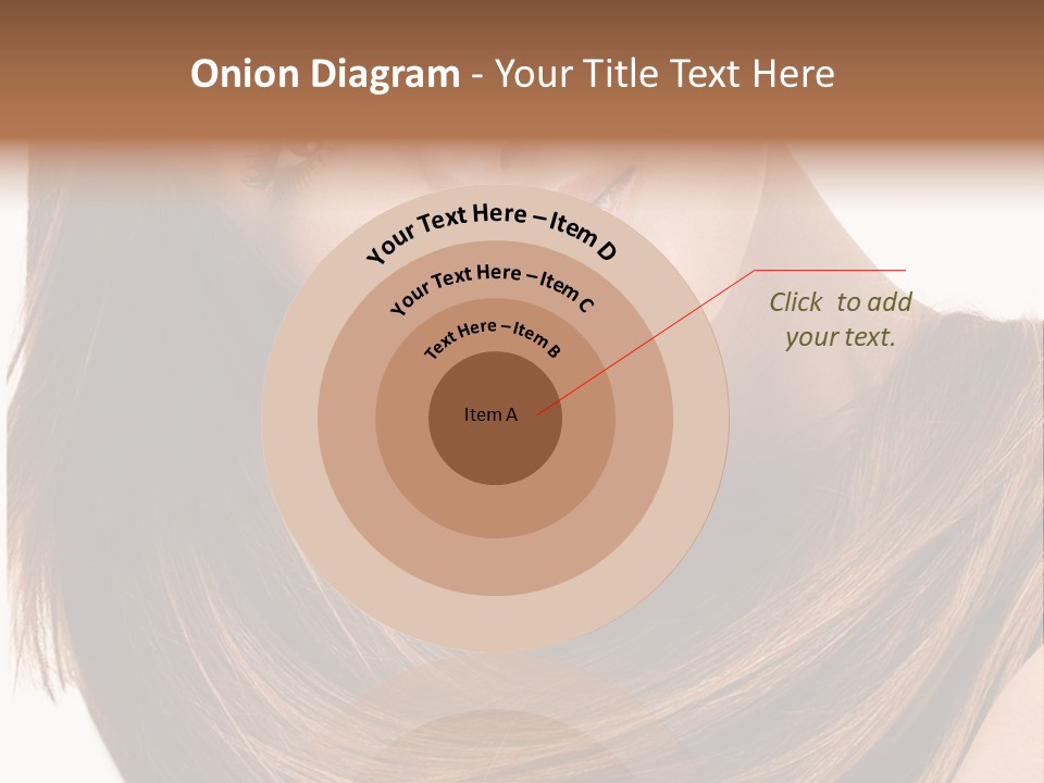 Hair Eyes Human PowerPoint Template