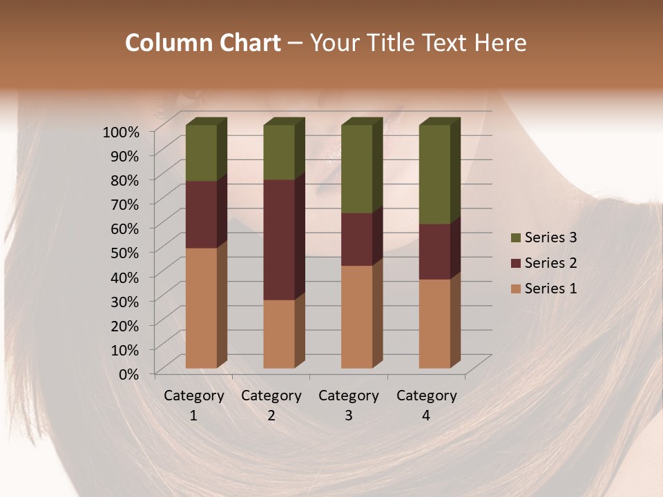 Hair Eyes Human PowerPoint Template