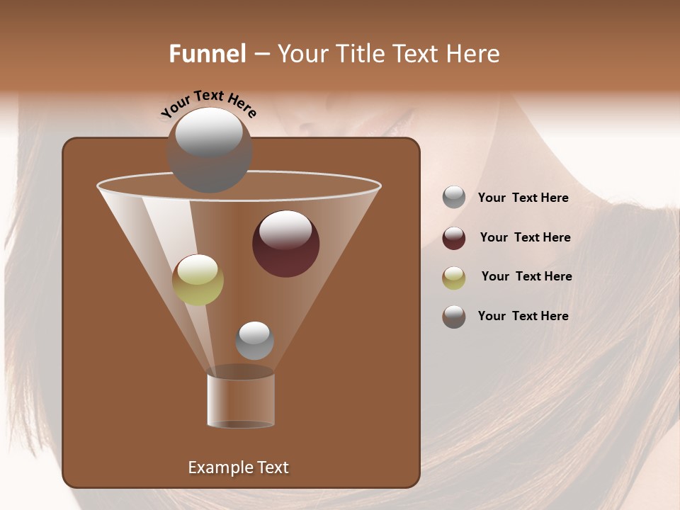 Hair Eyes Human PowerPoint Template