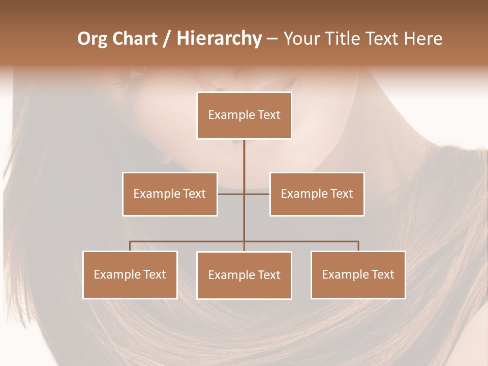 Hair Eyes Human PowerPoint Template