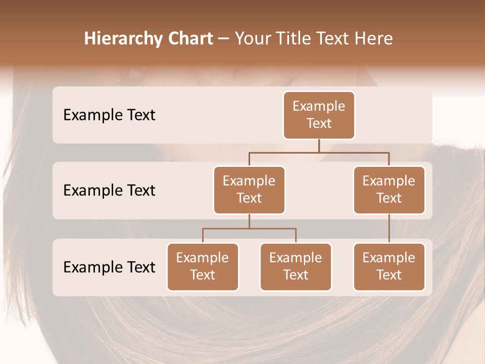 Hair Eyes Human PowerPoint Template