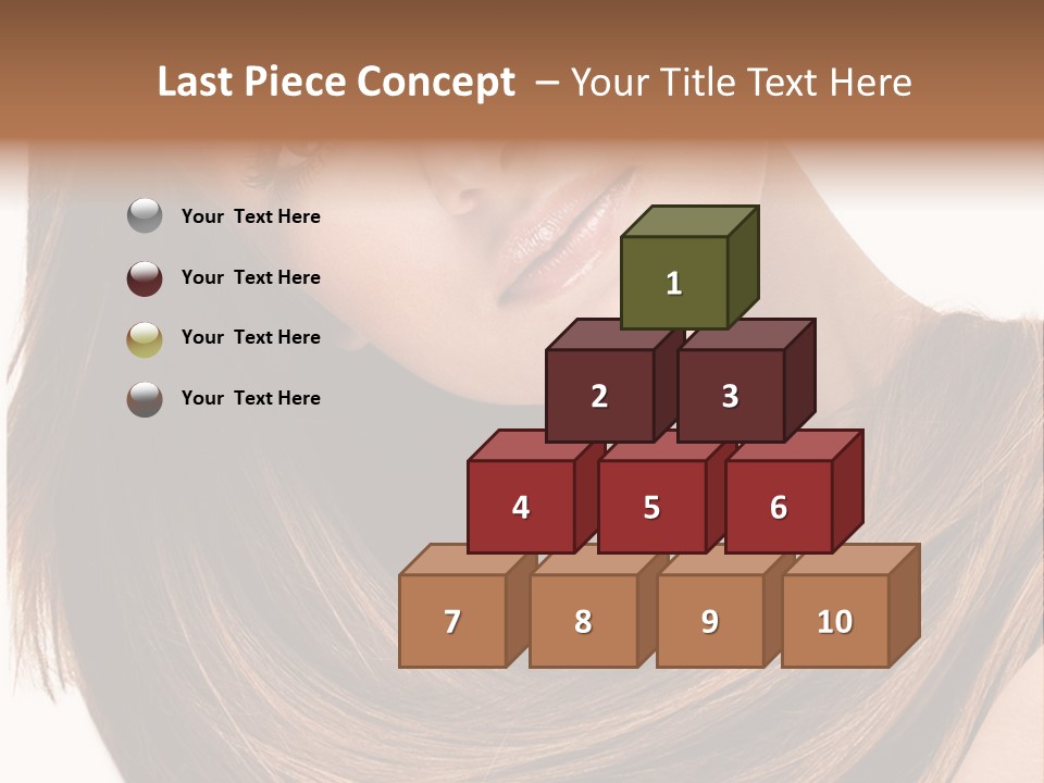 Hair Eyes Human PowerPoint Template