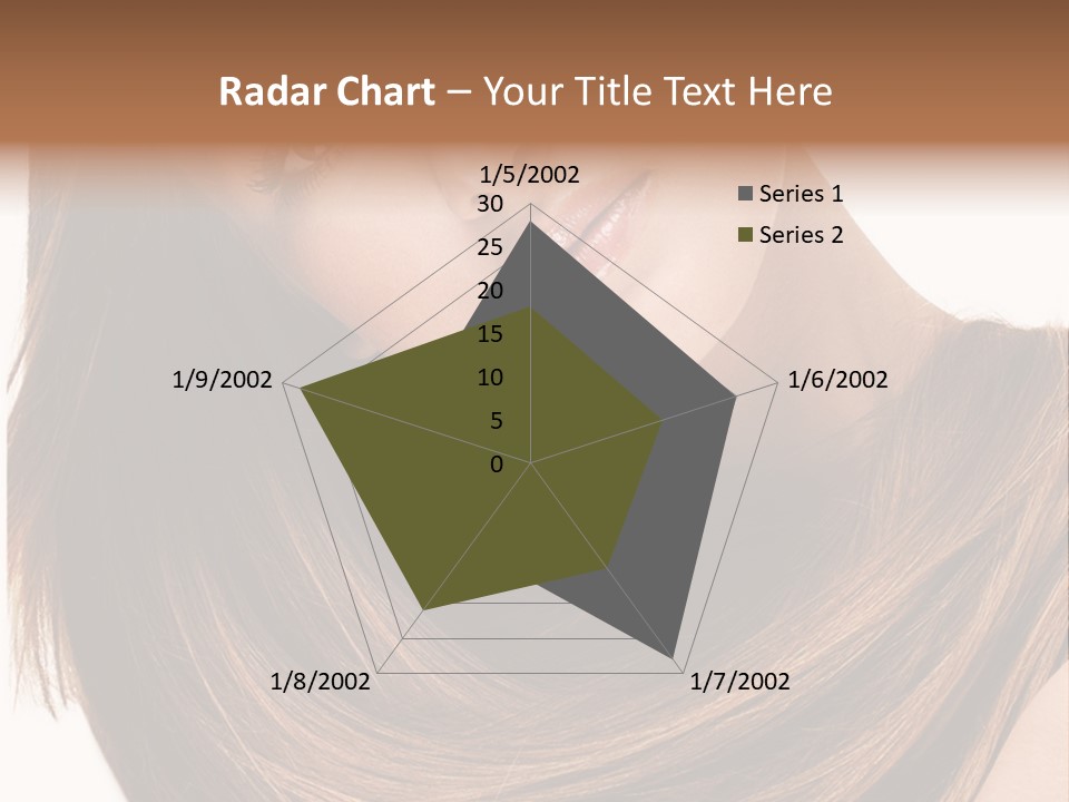 Hair Eyes Human PowerPoint Template