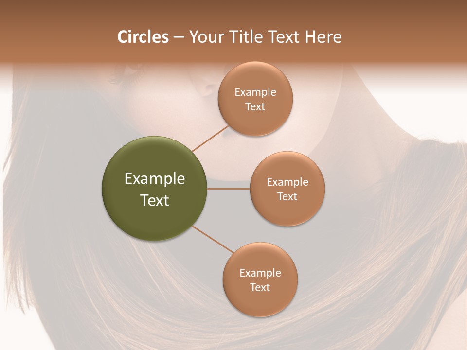 Hair Eyes Human PowerPoint Template