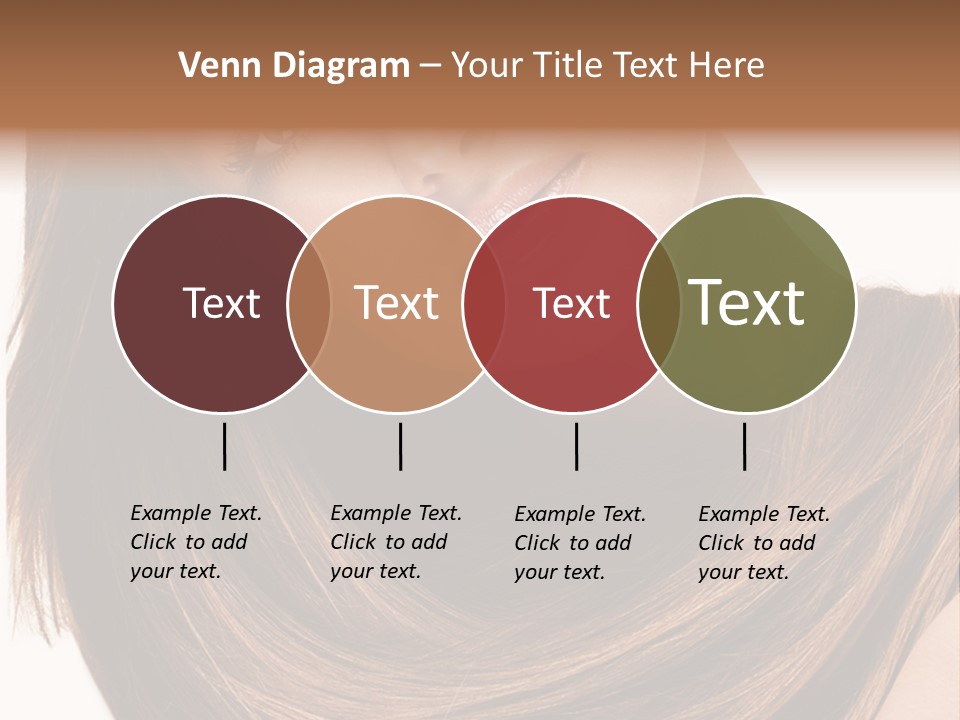 Hair Eyes Human PowerPoint Template