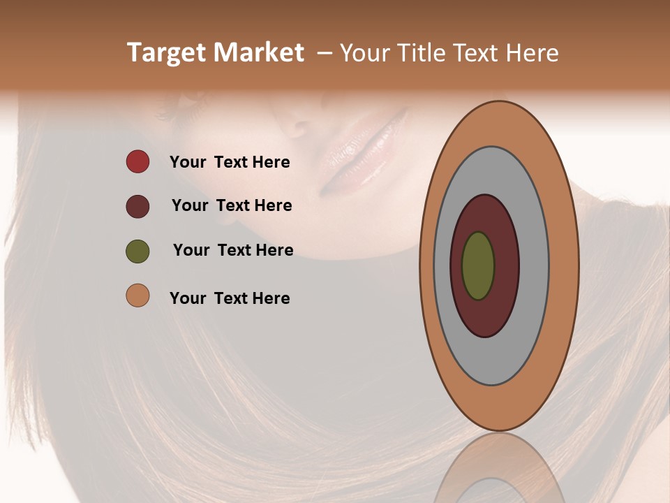 Hair Eyes Human PowerPoint Template