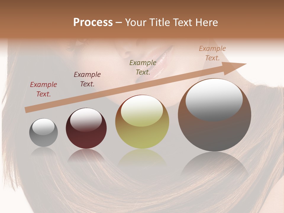 Hair Eyes Human PowerPoint Template