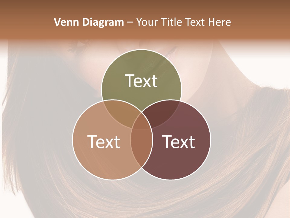 Hair Eyes Human PowerPoint Template