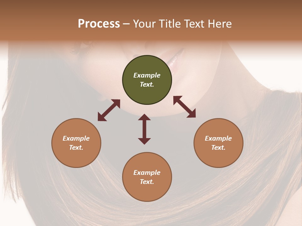 Hair Eyes Human PowerPoint Template