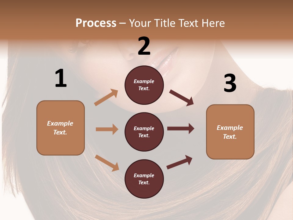 Hair Eyes Human PowerPoint Template