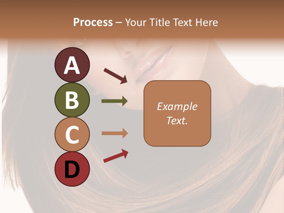 Hair Eyes Human PowerPoint Template