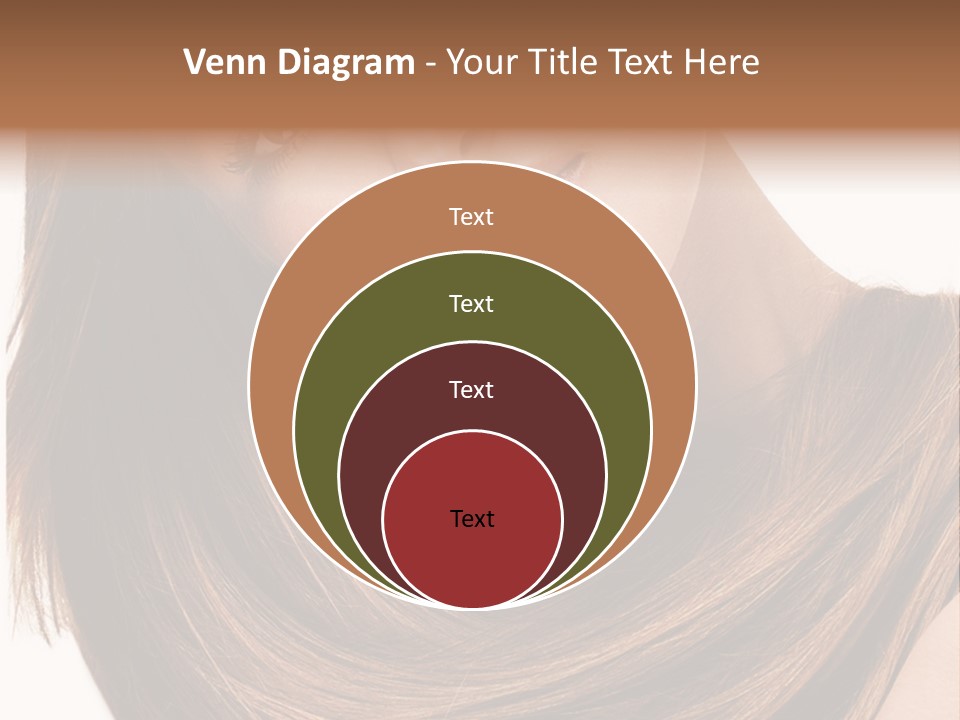 Hair Eyes Human PowerPoint Template