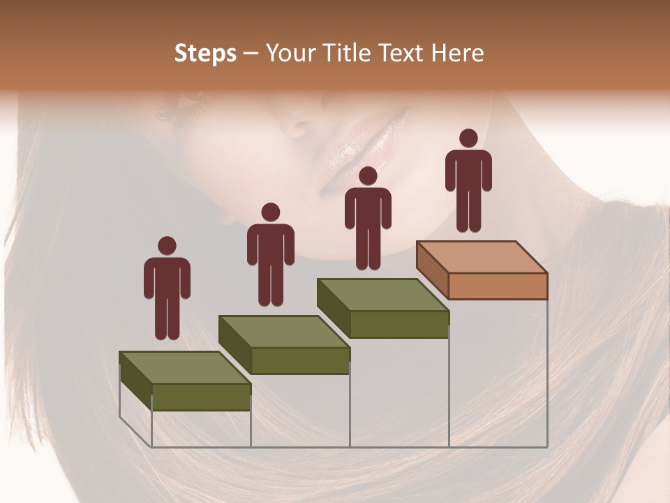 Hair Eyes Human PowerPoint Template