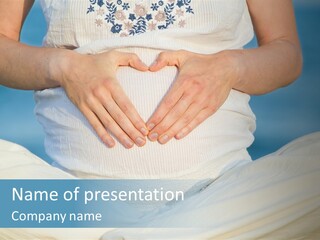 Prenatal Pretty Parent PowerPoint Template