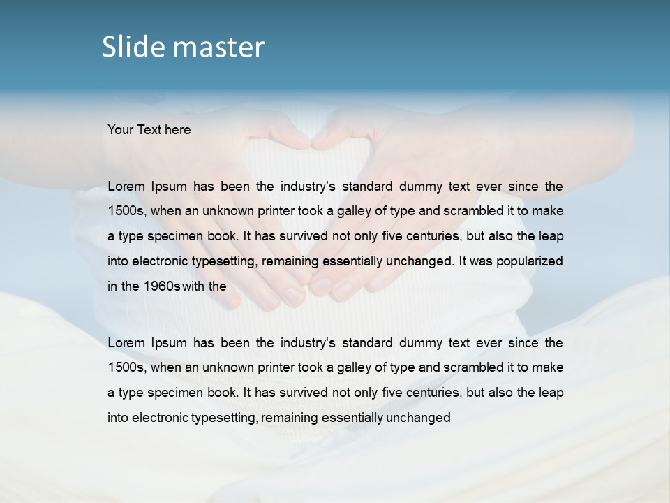 Prenatal Pretty Parent PowerPoint Template