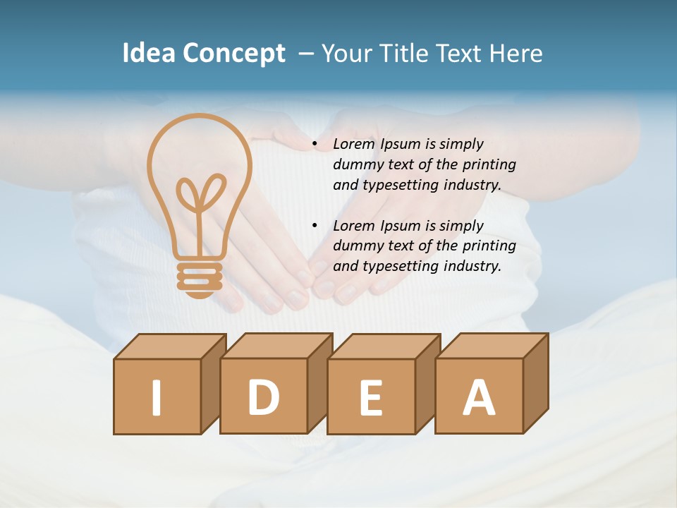 Prenatal Pretty Parent PowerPoint Template